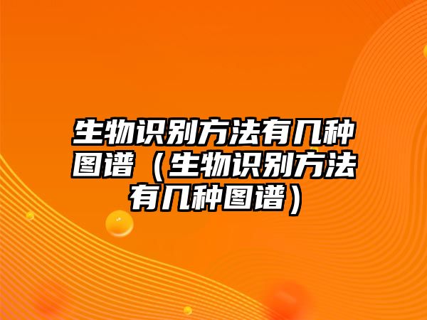 生物識(shí)別方法有幾種圖譜（生物識(shí)別方法有幾種圖譜）